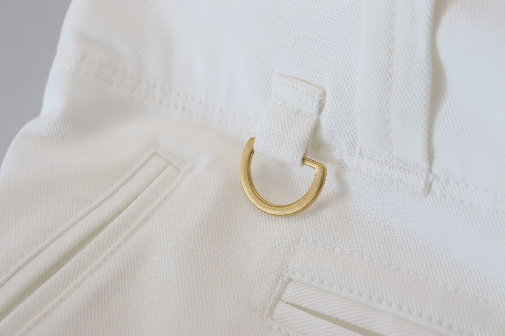 Elegant White Chino Shorts