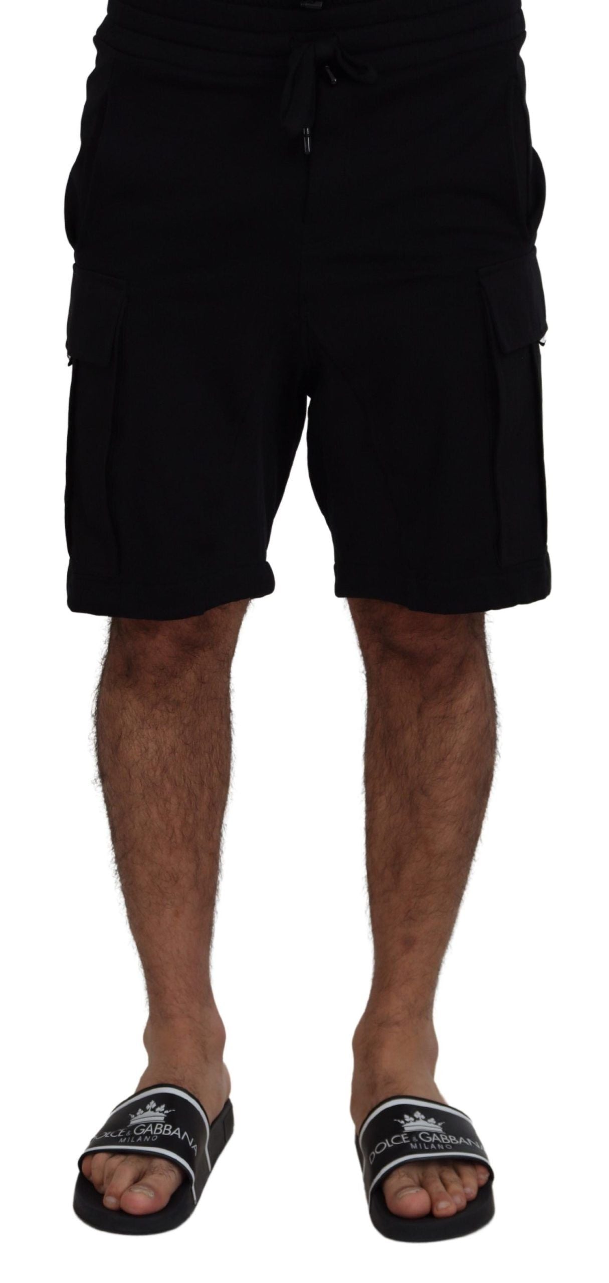 Elevate Your Summer: Classic Black Bermuda Shorts