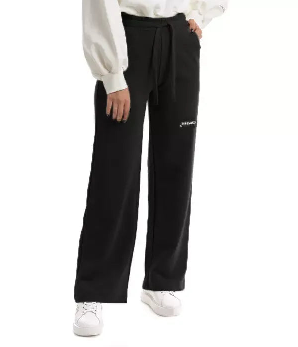 Elegant Cotton Palazzo Pants with Drawstring