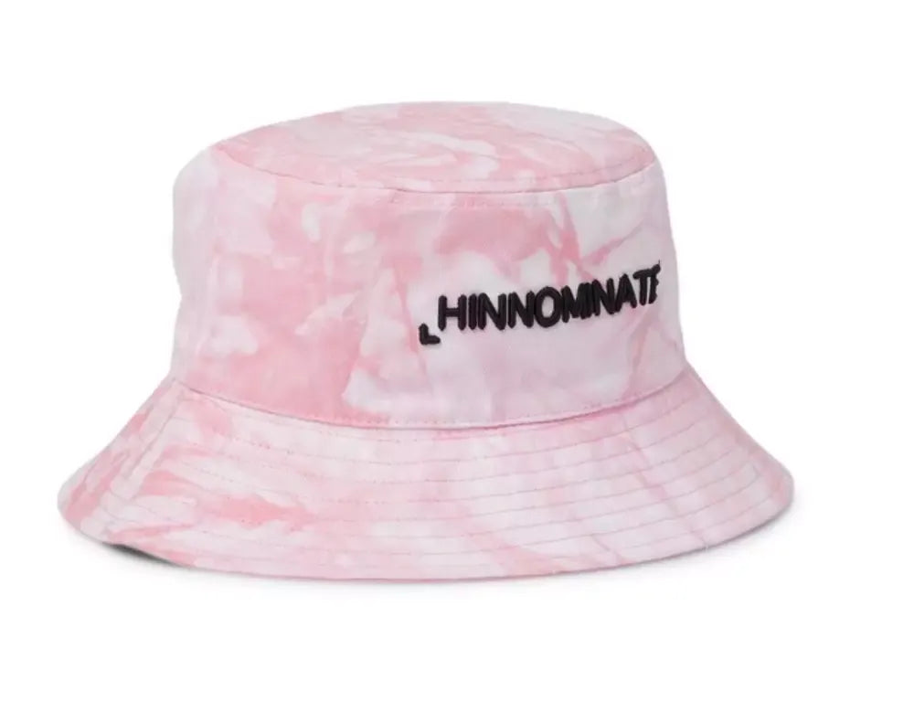 Exquisite Pink Cotton Hat with Logo Accent