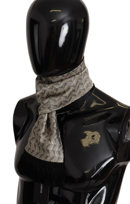 Elegant Silk Men's Scarf Wrap