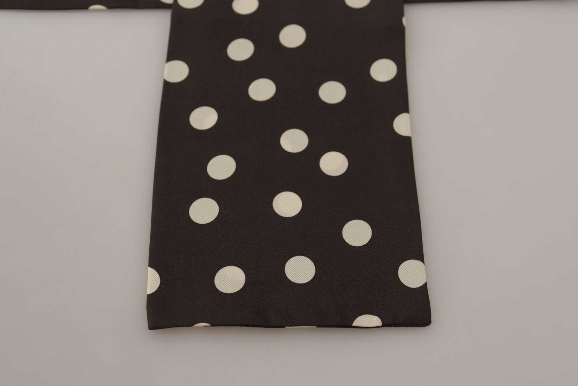 Elegant Polka Dotted Silk Men's Scarf