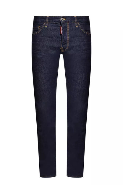 Navy Blue Cool Guy Tapered Jeans