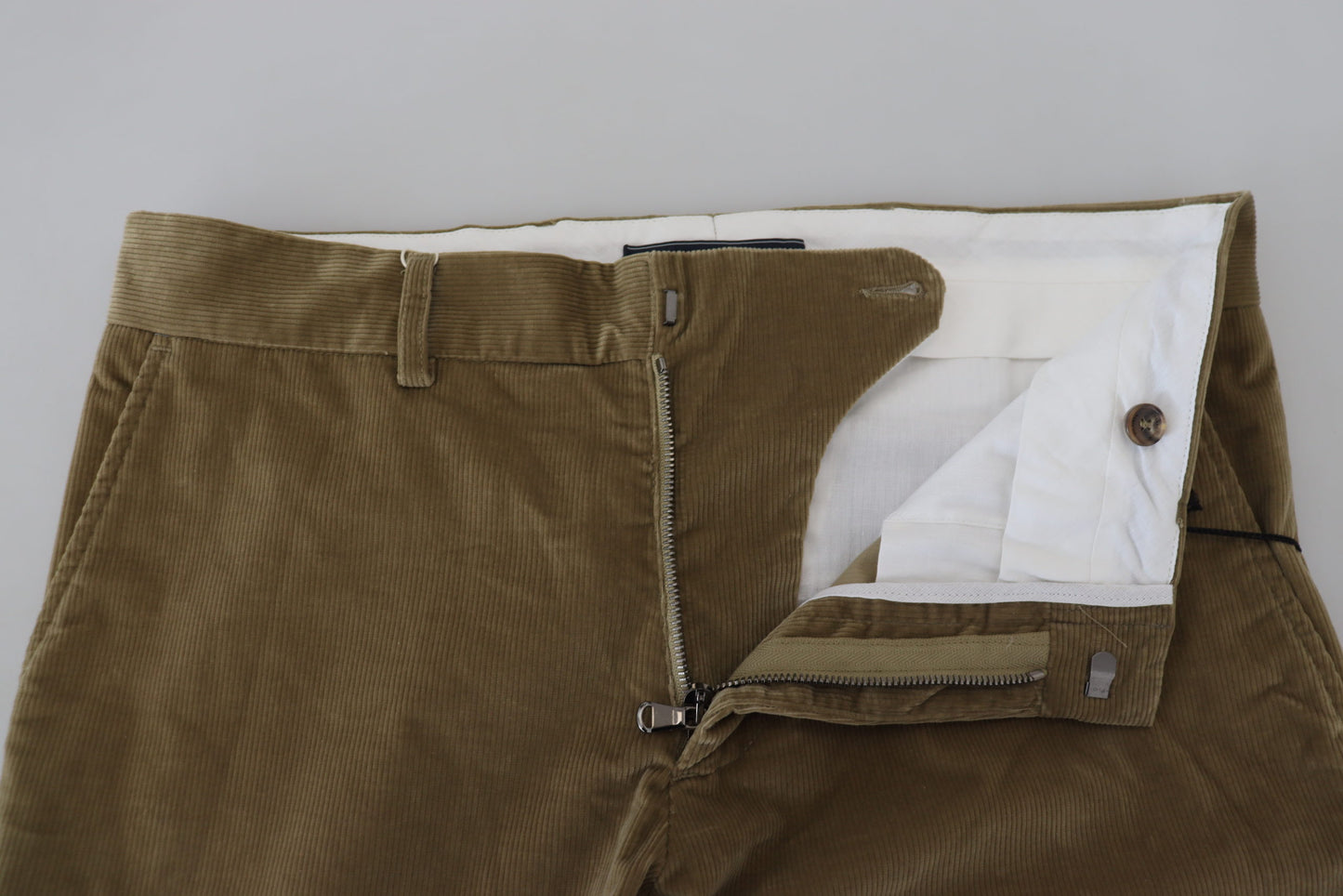 Elegant Brown Casual Pants