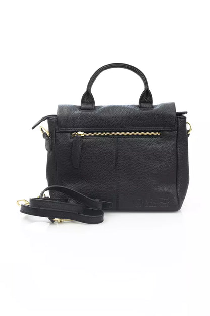 Black Leather Women Crossbody Bag