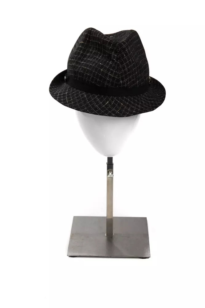 Black Wool Women Hat