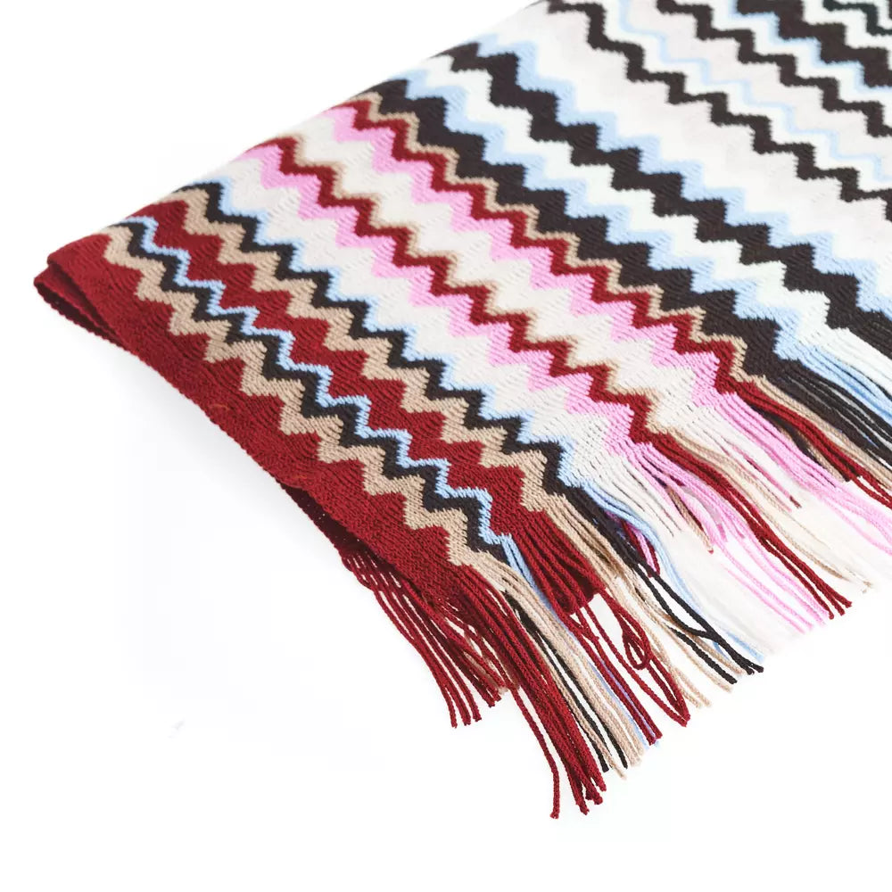 Multicolor Wool Women Scarf