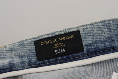 Classic Light Blue Denim Pants