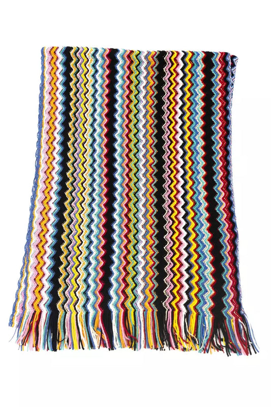 Multicolor Wool Women Scarf