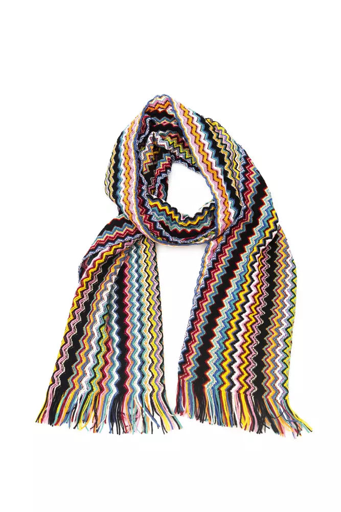 Multicolor Wool Women Scarf