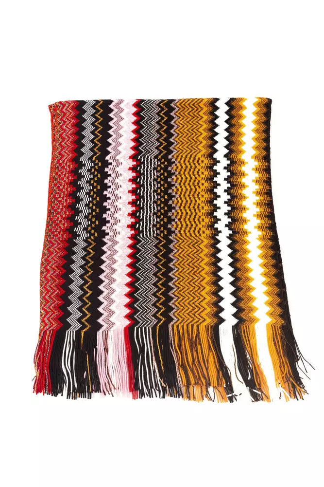 Multicolor Wool Women Scarf