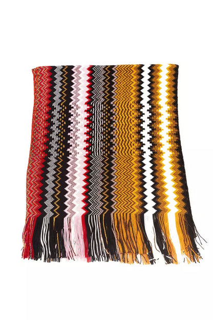 Multicolor Wool Women Scarf