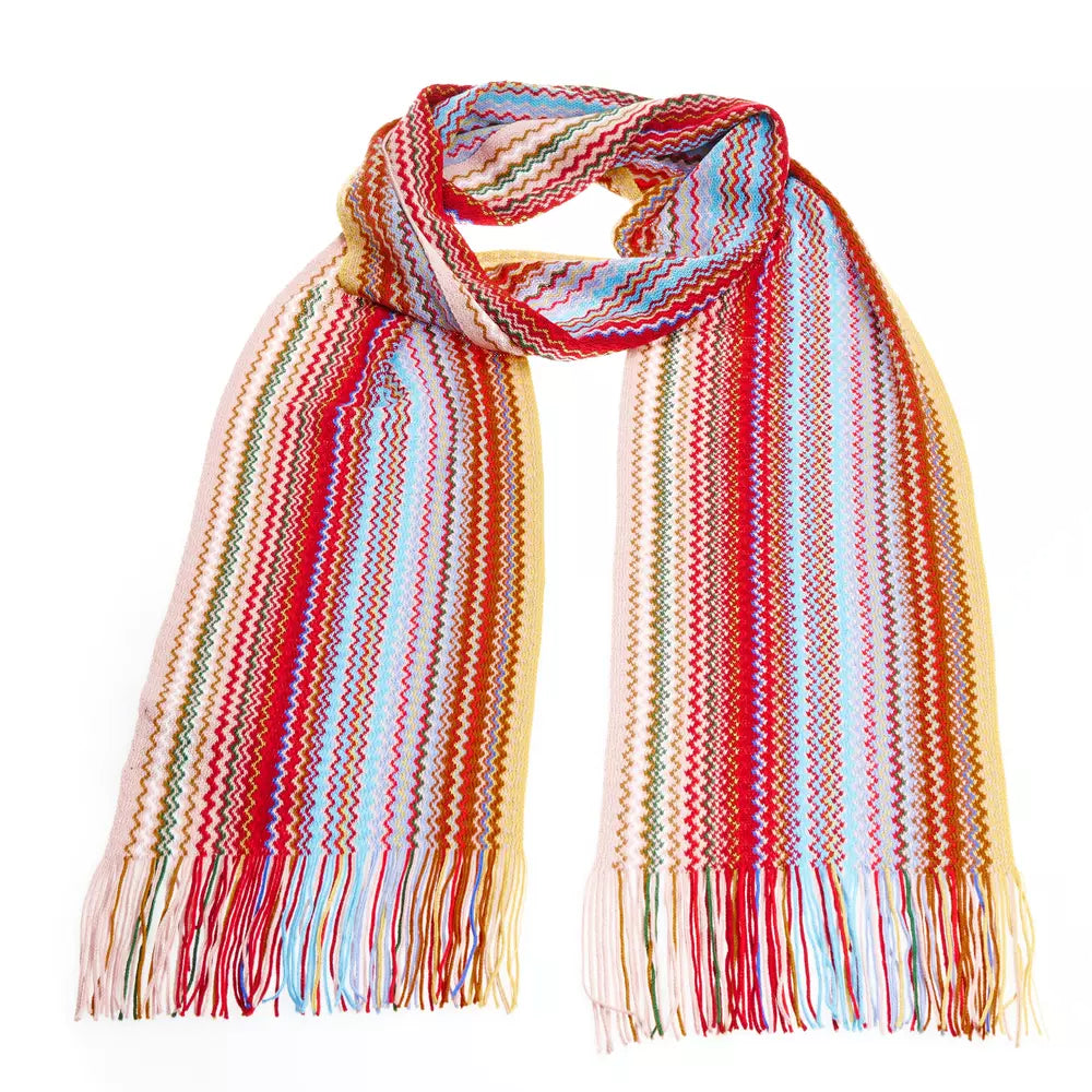 Multicolor Wool Women Scarf