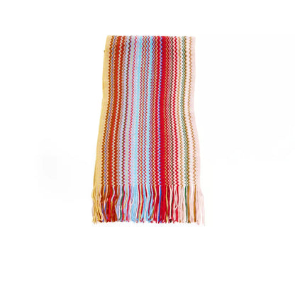 Multicolor Wool Women Scarf