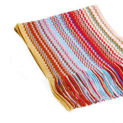 Multicolor Wool Women Scarf