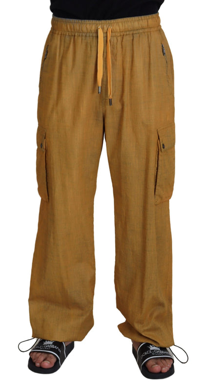 Elegant Italian Linen Trousers