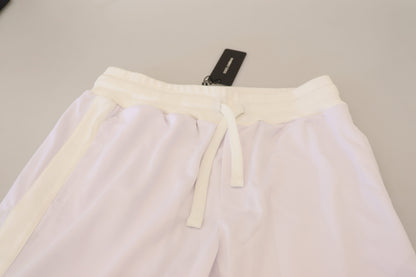 Elegant White Jogger Pants for Sophisticated Comfort