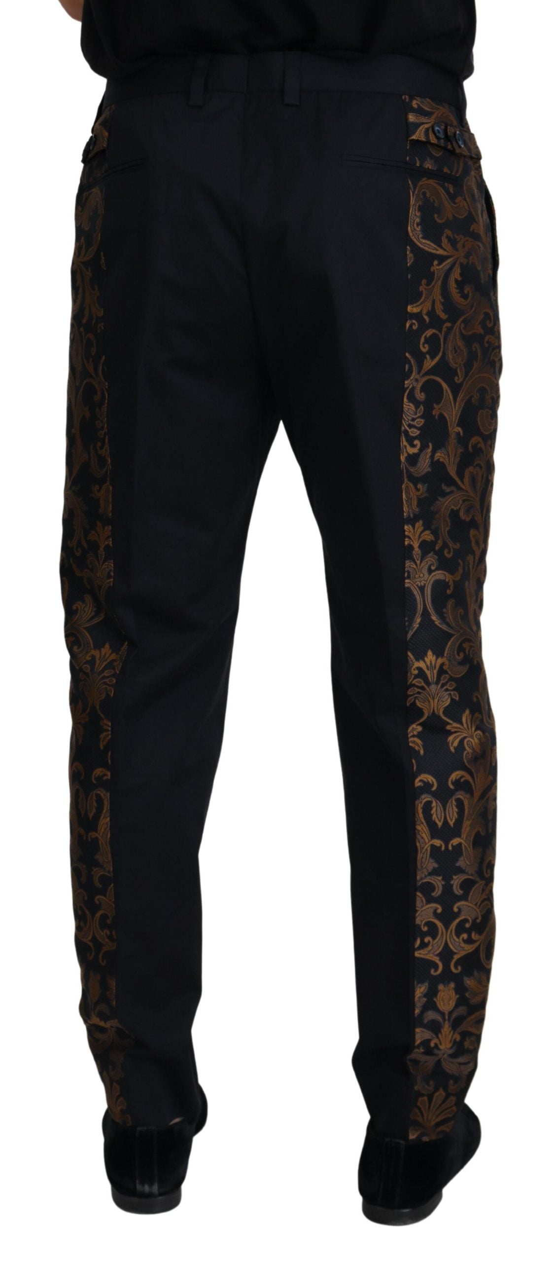 Elegant Black Designer Pants for Men