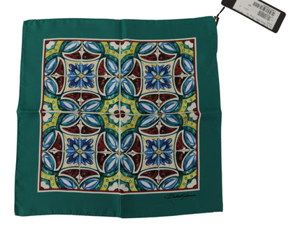 Elegant Silk Square Men's Scarf