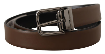 Classic Brown Leather Belt