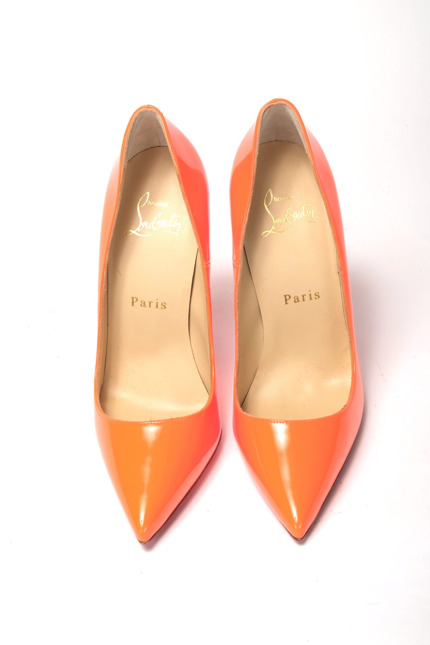 Neon Orange So Kate Patent High Heel