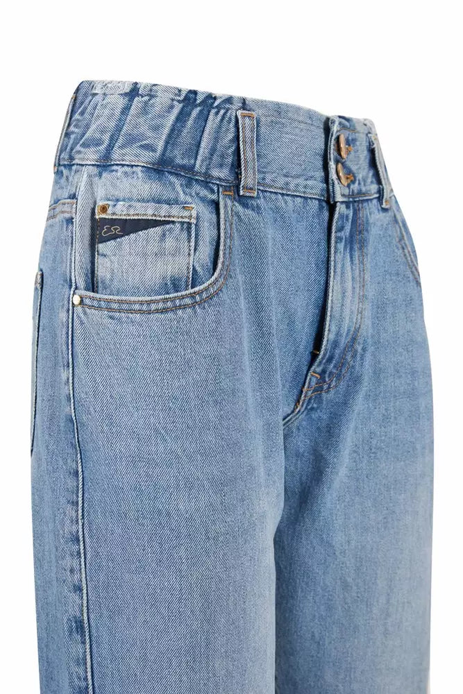 Blue Cotton Women's Jean