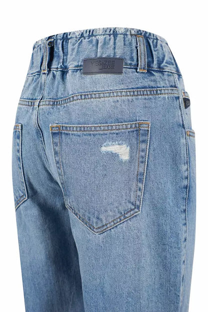 Blue Cotton Women's Jean