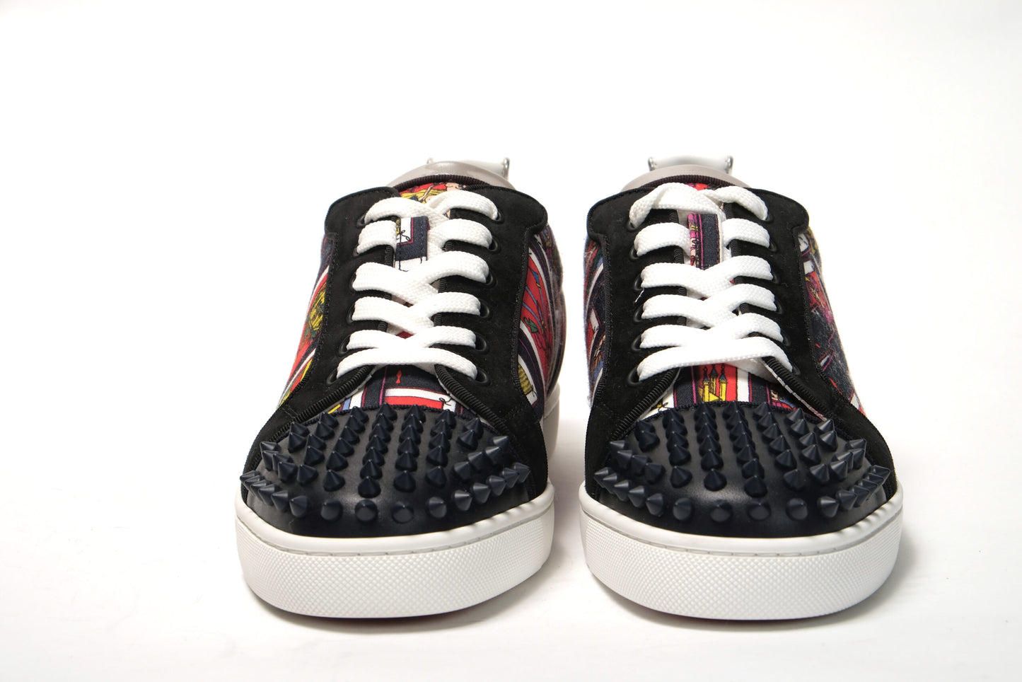 Black Multi/Marine Mat Louis Junior Spikes Shoes