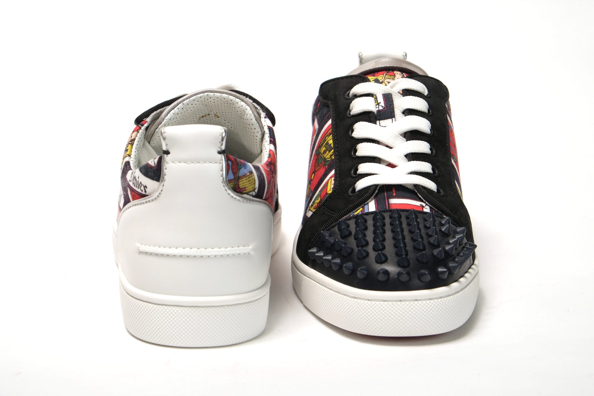 Black Multi/Marine Mat Louis Junior Spikes Shoes