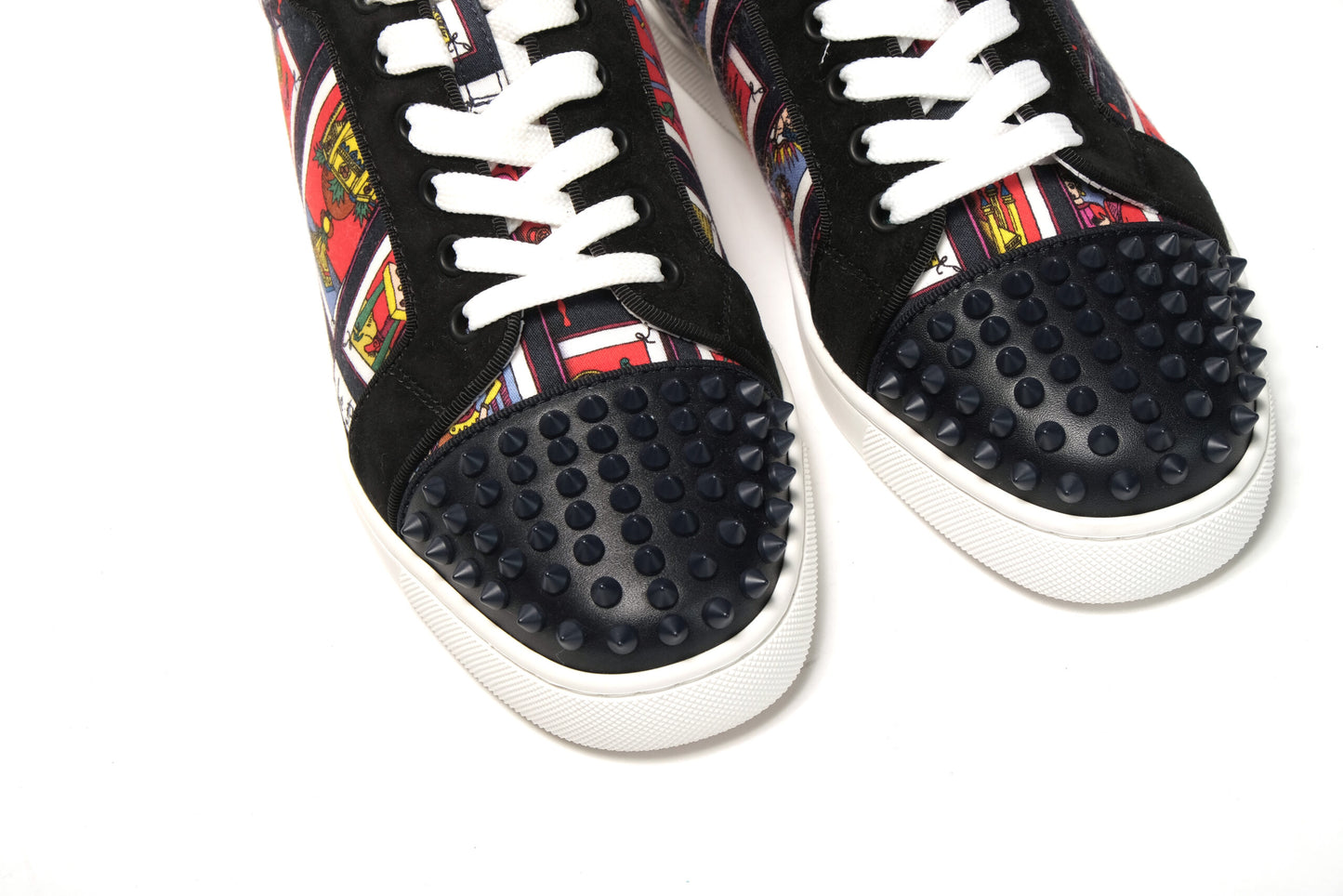 Black Multi/Marine Mat Louis Junior Spikes Shoes