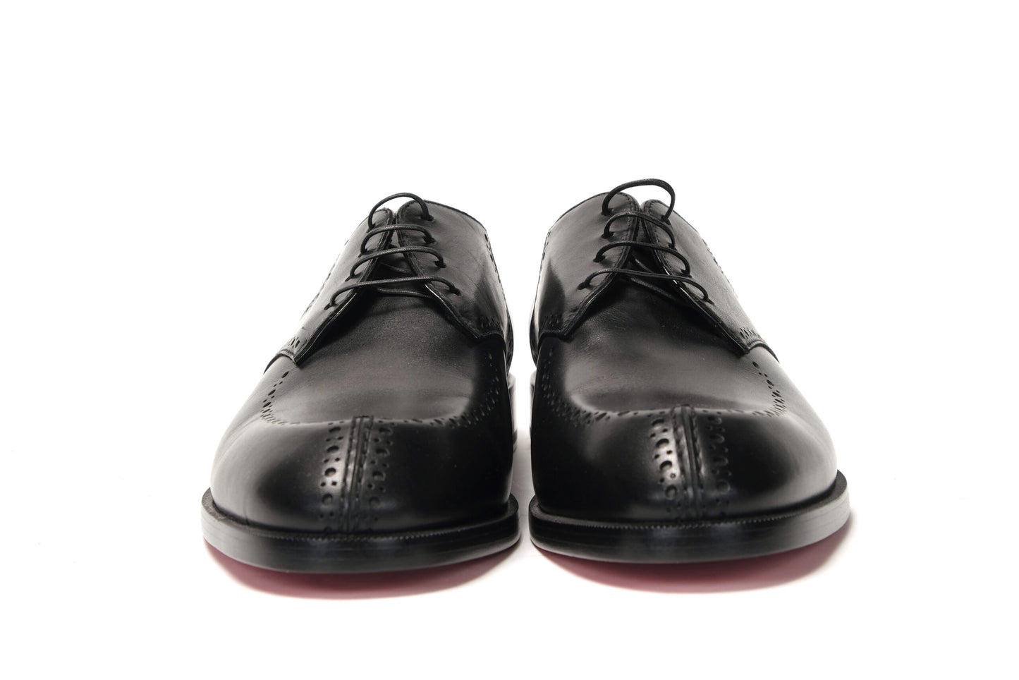 Black A Mon Homme Flat Calf Shoes