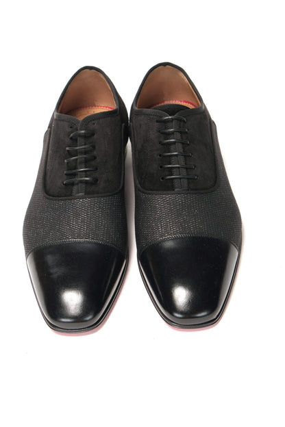 Black Met Greggo Flat Shoes