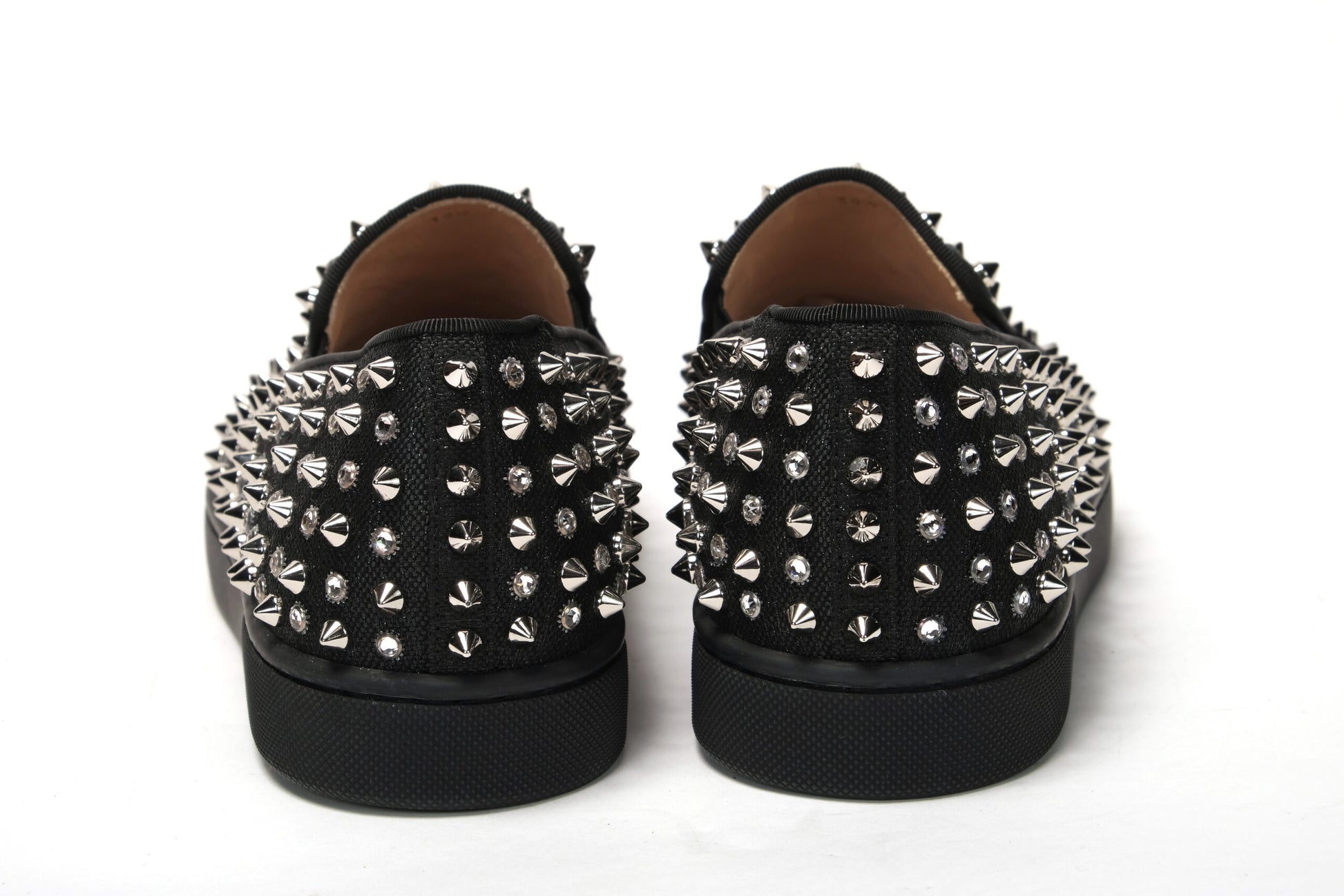 Black/Crystal Sv Version Roller 1c1s Flat Shoes