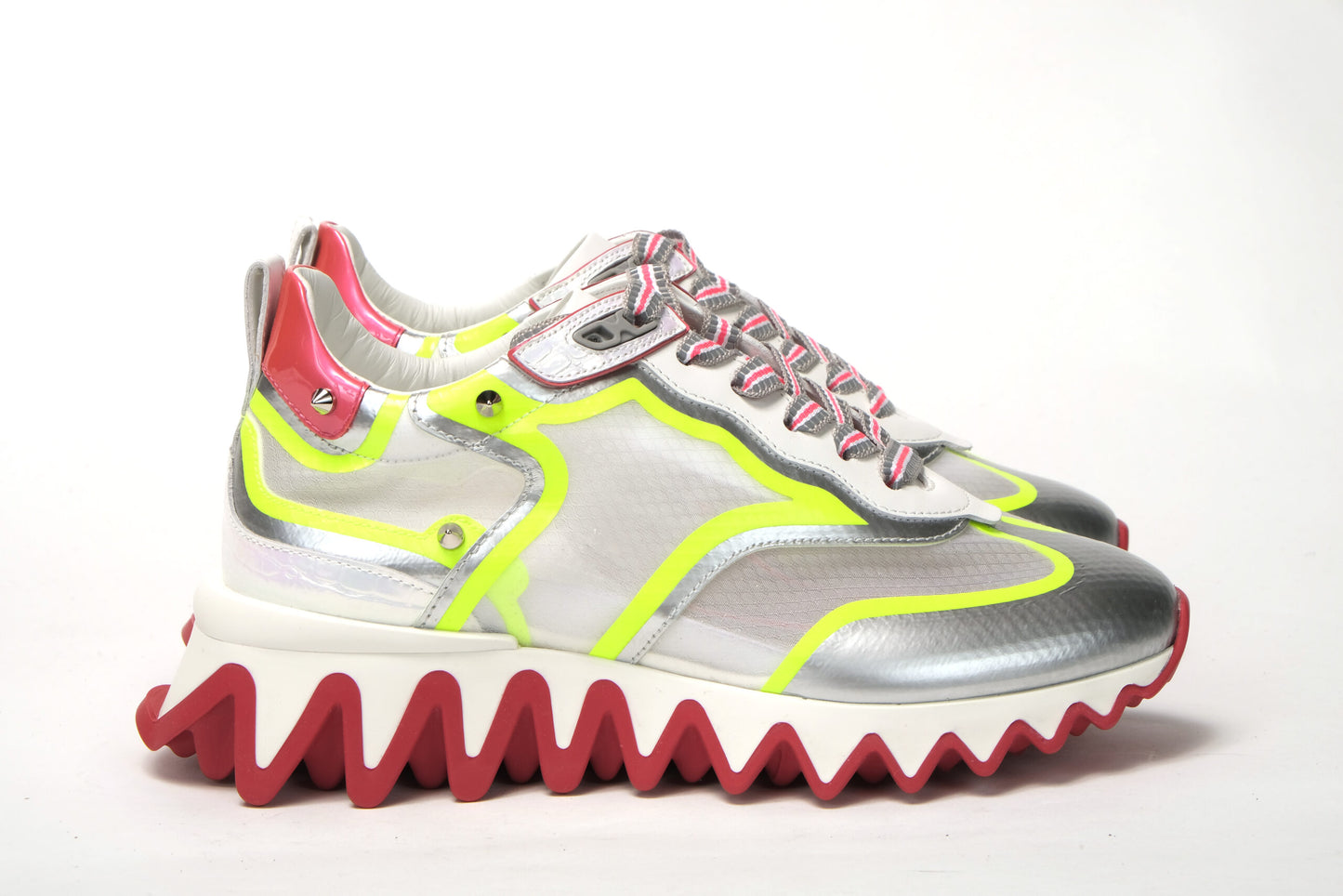 Multicolor Version Sharkina Flat Rete Sneaker