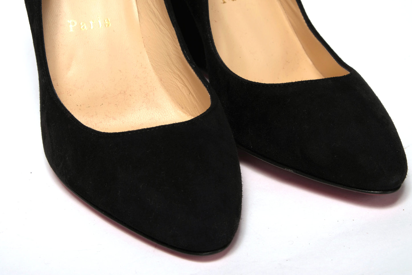 Black Tanja 85 Veau Heel