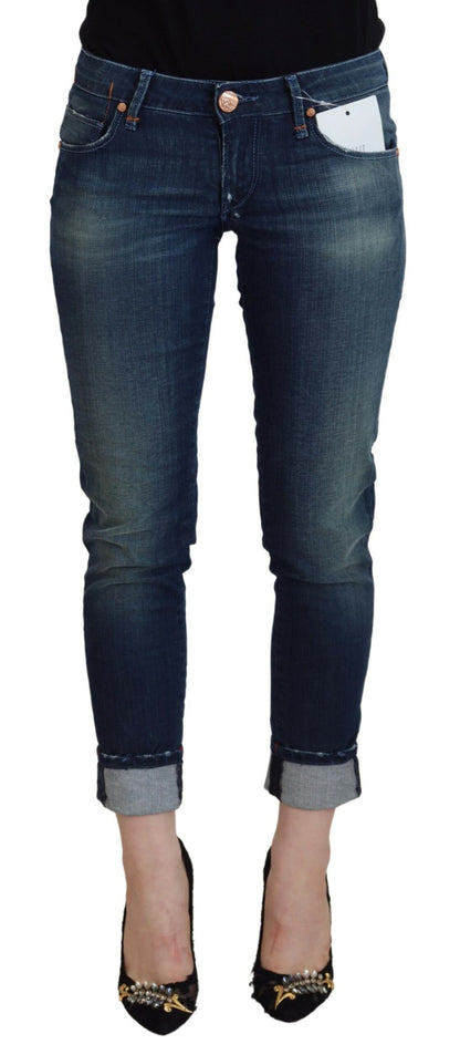 Chic Low Waist Slim Fit Jeans