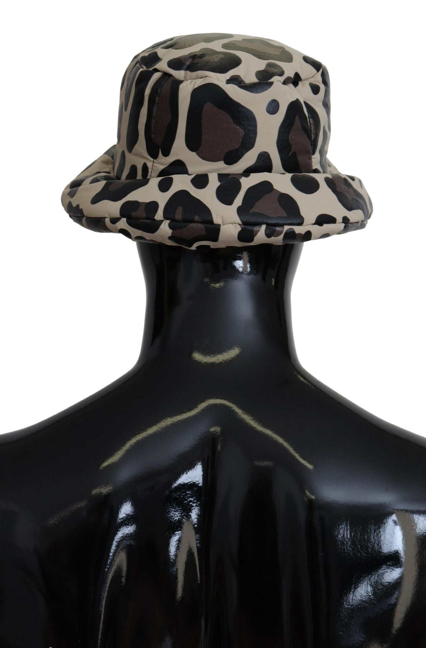 Multicolor Goose Down Bucket Hat