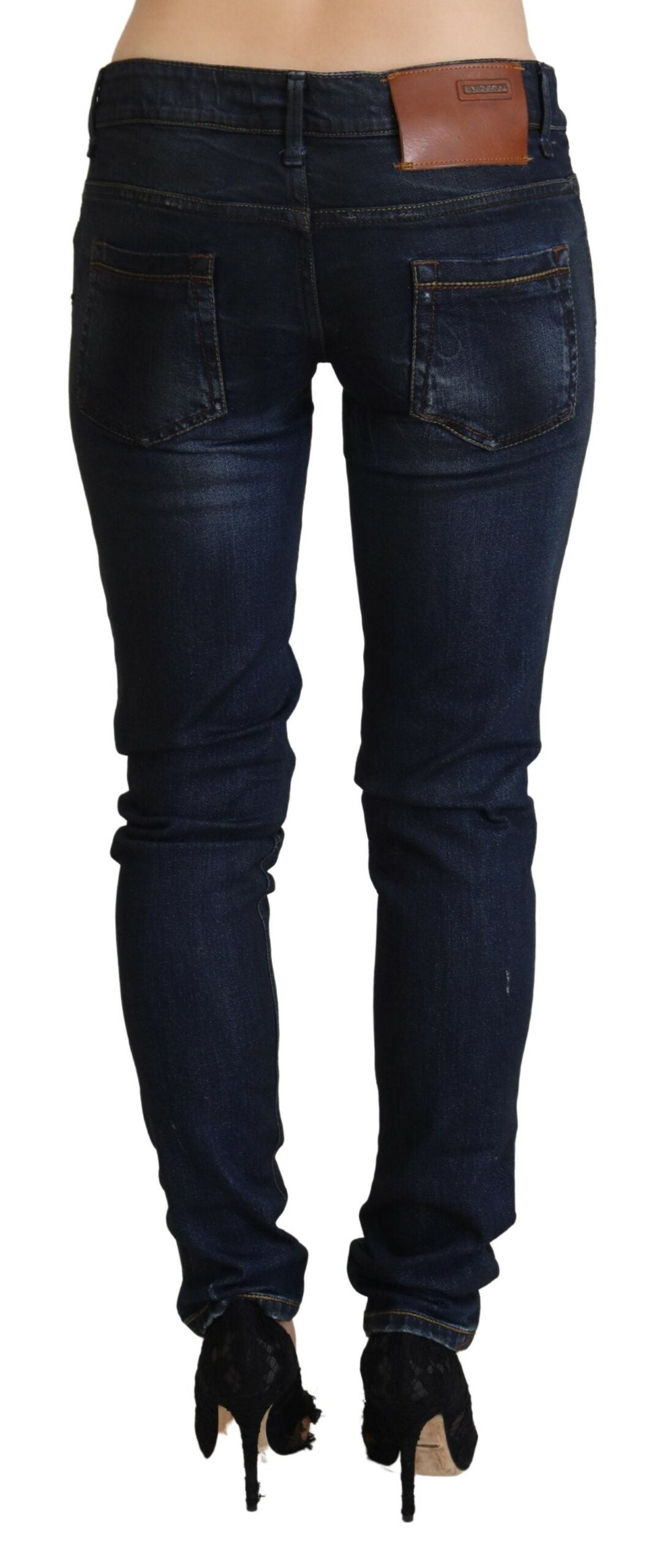 Chic Slim Fit Cotton Denim Jeans