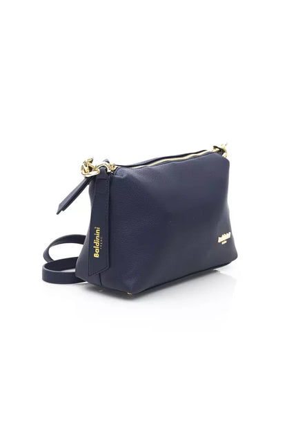 Blue Polyethylene Women Shoulder Bag