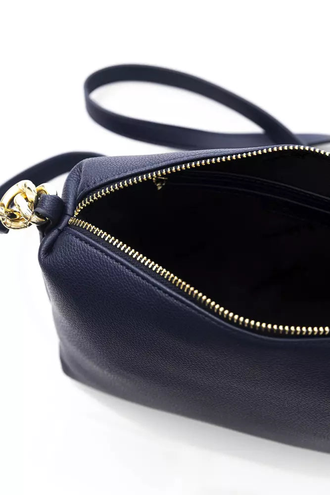 Blue Polyethylene Women Shoulder Bag