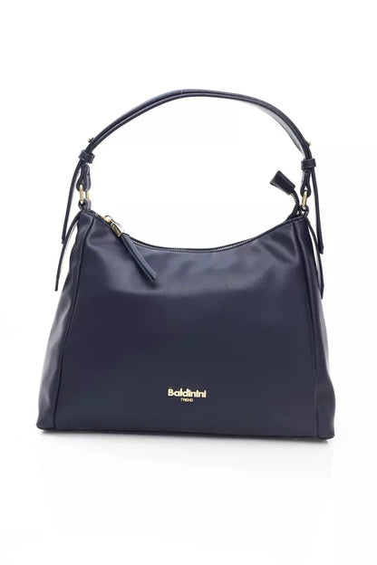 Blue Polyethylene Women Handbag