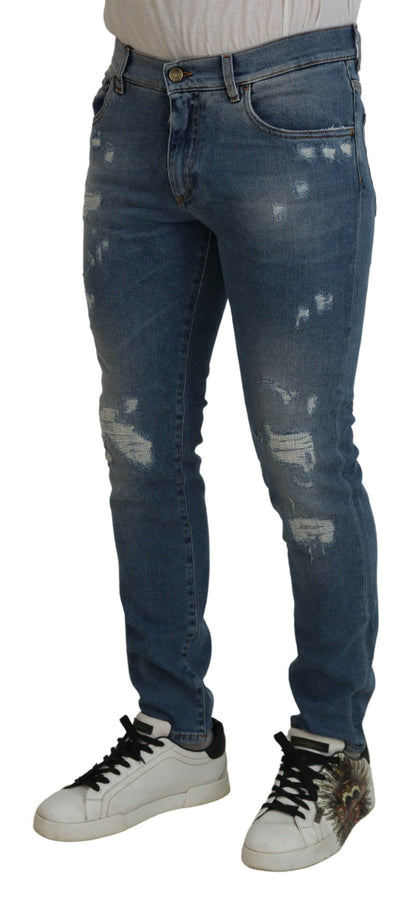 Chic Slim Fit Italian Denim Jeans