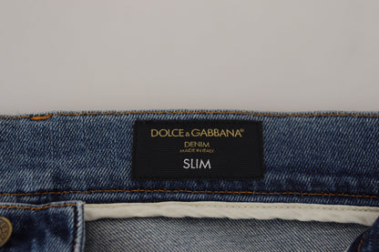 Chic Slim Fit Italian Denim Jeans