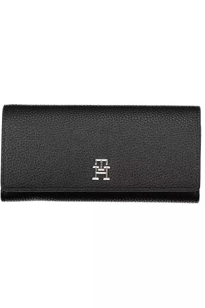 Black Polyethylene Women Wallet