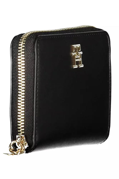 Black Polyethylene Women Wallet