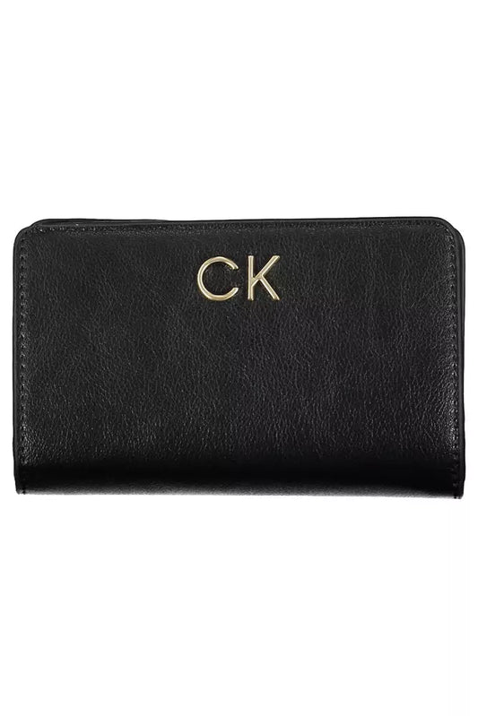 Black Polyethylene Women Wallet