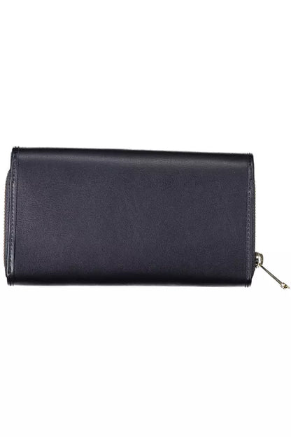 Blue Polyethylene Women Wallet