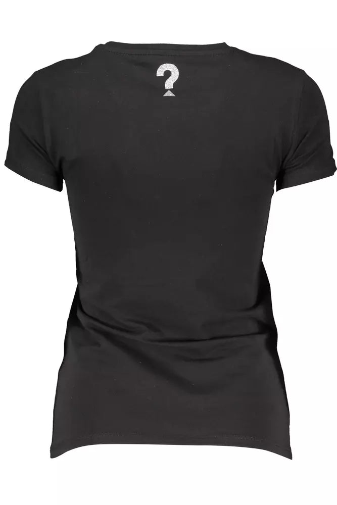 Black Cotton Women's Top