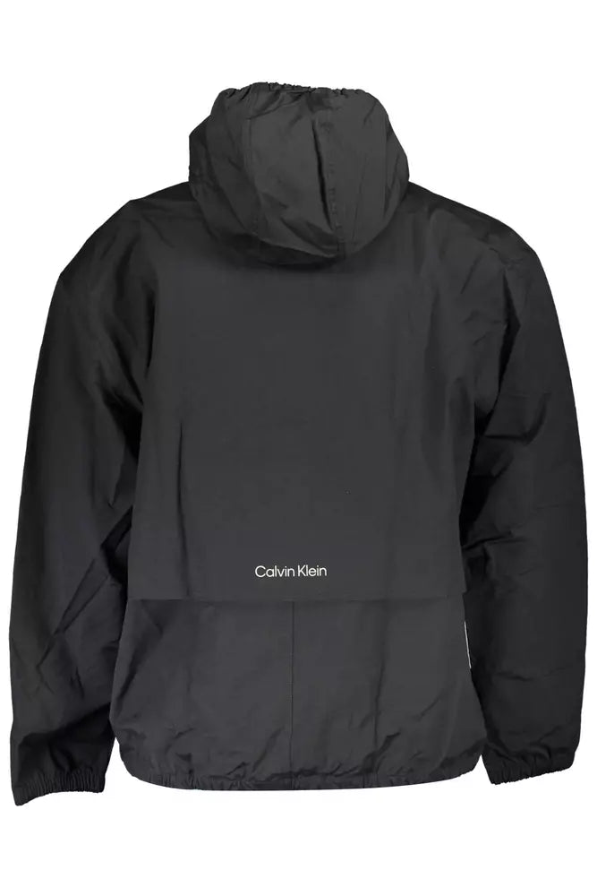 Sleek Waterproof Hooded Sports Jacket