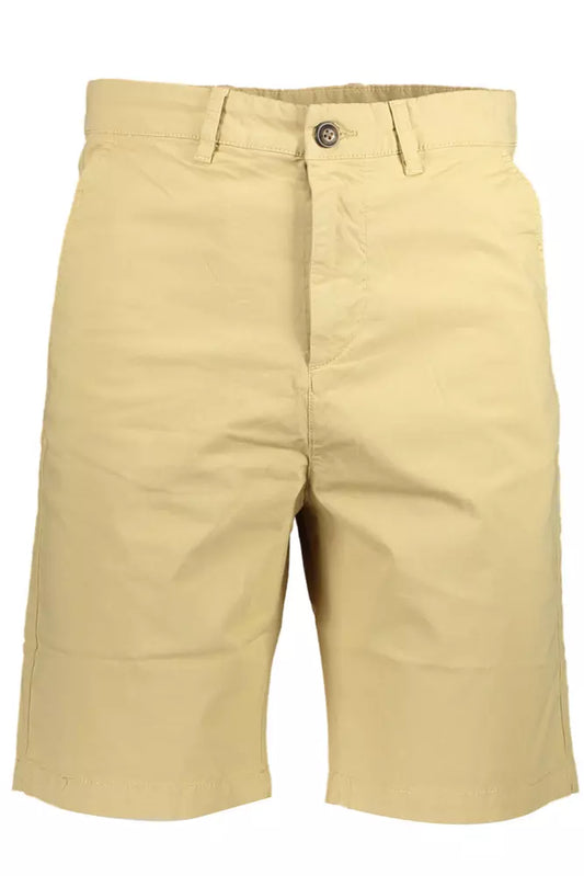 Chic Beige Bermuda Shorts - Regular Fit